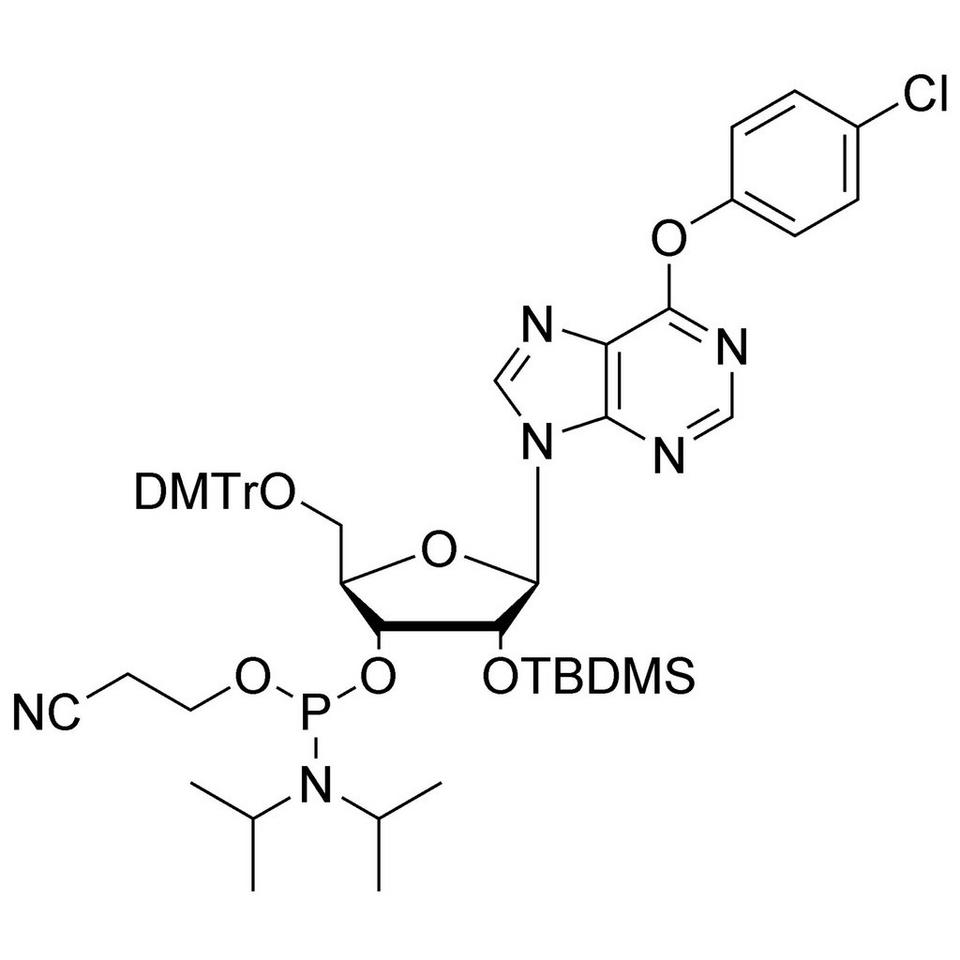 O6-Chlorophenyl-I CE-Phosphoramidite, 250 mg, ABI (10 mL / 20 mm Septum)